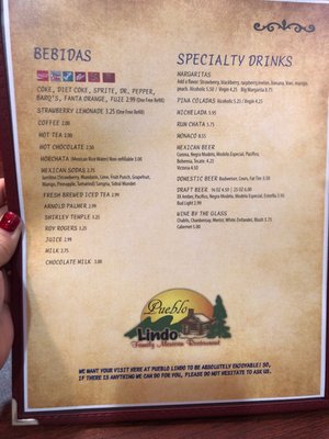 Menu photo 4 Pueblo Lindo Meridian, ID Menu photo 4 Pueblo Lindo Meridian, ID
