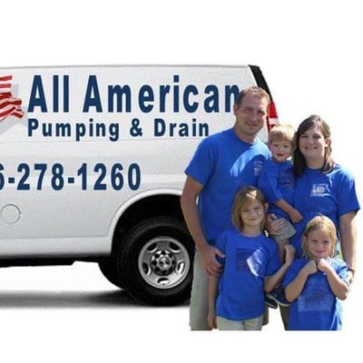 All American Pumping & Drain Logo