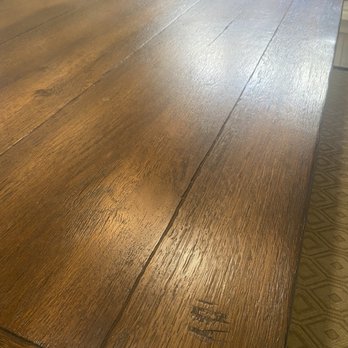 Furniture Medic Solutions - Dining table under lights - Cabinetry Near Me