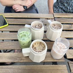 Various iced drinks (delicious!) Various iced drinks (delicious!)