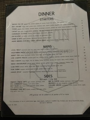 Menu photo 3 Cotton & Rye Savannah, GA