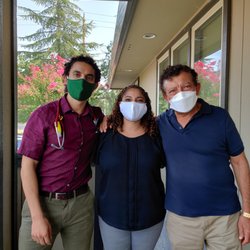 Roseville Family Healthcare - Dr Joe with two of his children, Dr John Paul and Dr Alix