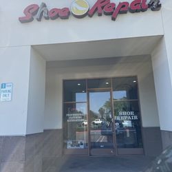 Trabuco Shoe Repair - The entrance to the shoe & alterations store