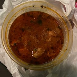 Haafiz Food Mart - Expected a chicken karahi but instead got the soup ; worst mistake coming in here for the food!