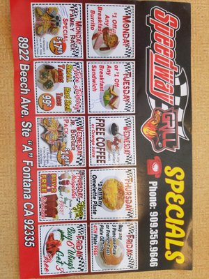 Menu photo 3 Speedway Grill Fontana, CA Menu photo 3 Speedway Grill Fontana, CA