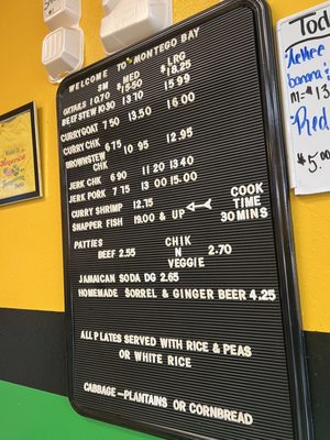 Menu photo 1 Montego Bay Caribbean Takeout Sanford, FL Menu photo 1 Montego Bay Caribbean Takeout Sanford, FL