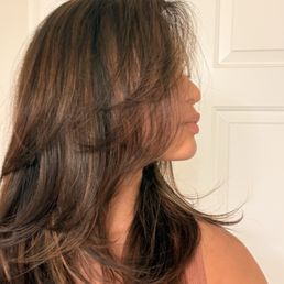 Highlights and haircut by Kim!