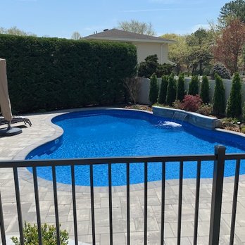 John Joseph Custom Pools & Masonry - John Joseph Pool installed the pool and did all the masonry work.  A job well done! - Pool Cleaners Near Me - Smithtown, New York
