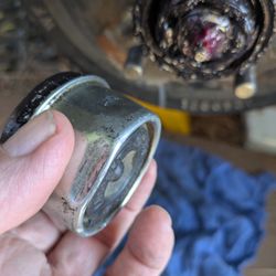 C & C Tires - I was able to get these on and off with a rubber mallet, which does not damage the part. I replaced it with a new one