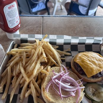 Foxy's Harbor Grille - Burger and fries - Seafood Near Me - St Michaels, Maryland