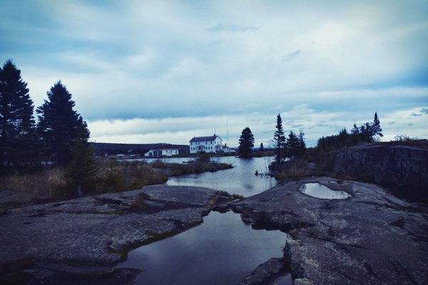 Grand Marais Lighthouse by null