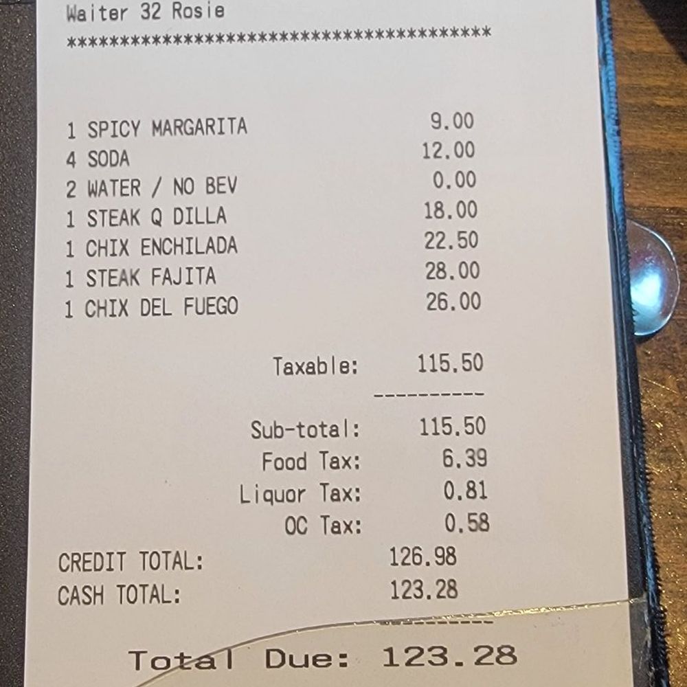 Tequila Frogs - What we were charged for subpar food. Do not recommend this place - Tacos Near Me - Ocean City, Maryland Tequila Frogs - What we were charged for subpar food. Do not recommend this place - Tacos Near Me - Ocean City, Maryland