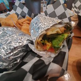 Fried Shrimp Wrap