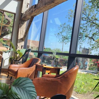 Heritage Coffee - The view from the inside - Cafes Near Me - Waco, Texas