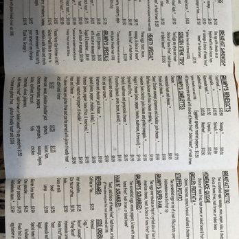 Grumpy's - Menu - Diners Near Me - East Dennis, Massachusetts Grumpy's - Menu - Diners Near Me - East Dennis, Massachusetts