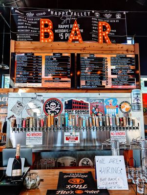 Happy Valley Station food carts by null
