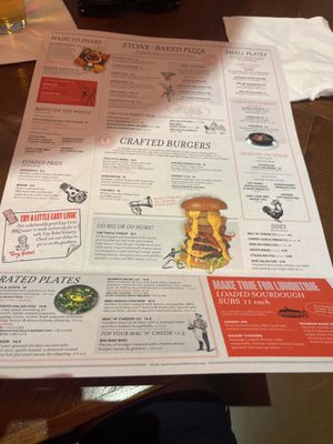 Menu photo 1 The Sparrow Hawk London, XGL