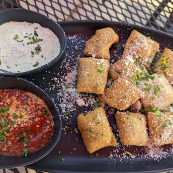 Collina - Brisket toasted ravioli - New American Near Me - St. Louis, Missouri Collina - Brisket toasted ravioli - New American Near Me - St. Louis, Missouri