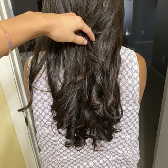 Cleo Beauty Salon - Digi perm with long hair - Hair Salons Near Me - Glendale, Arizona