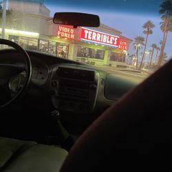 Terrible Herbst - To cold outside, stopped for gas!