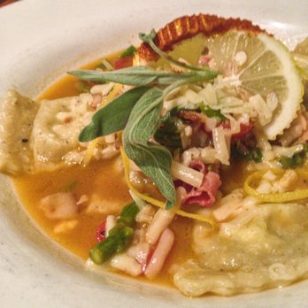 Desert Bistro - Sage & game ravioli with bacon - New American Near Me - Moab, Utah