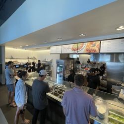 9 staff members in the kitchen doing nothing while everyone waits forever for their food.