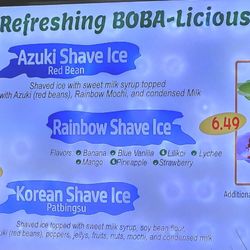 Boba-Licious Cafe - Menu (2/2024).