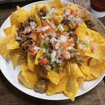 Chicken & Brisket - Brisket nachos - Asian Fusion Near Me - Pearl City, Hawaii Chicken & Brisket - Brisket nachos - Asian Fusion Near Me - Pearl City, Hawaii