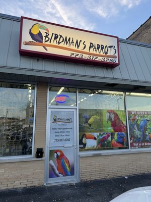 BIRDMAN'S PARROTS by null