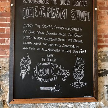New City Microcreamery - Ice Cream & Frozen Yogurt Near Me - Hudson, Massachusetts