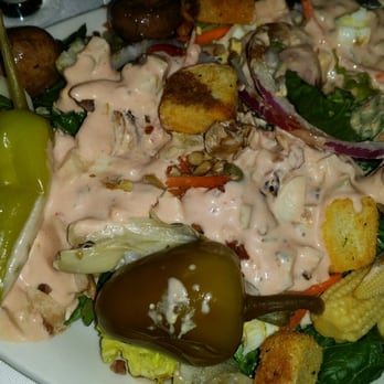 Chart House - Thousand Island on salad bar creation. - Seafood Near Me - Redondo Beach, California Chart House - Thousand Island on salad bar creation. - Seafood Near Me - Redondo Beach, California