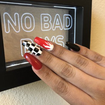 KC Nails & Spa - Race car design - Nail Salons Near Me - Placentia, California KC Nails & Spa - Race car design - Nail Salons Near Me - Placentia, California