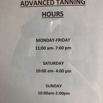 Advanced Tanning - Hours of operation - Spray Tanning Near Me - Glendora, California