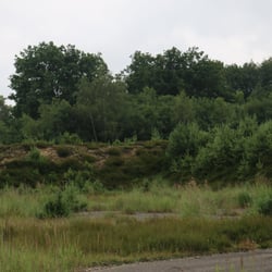 Heidegebiet Brüggen Bracht "Depot" - Deutlich zu sehen, das Zuwachsen der Heide.