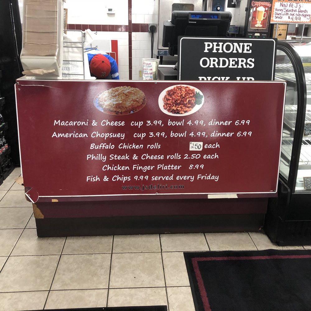 J's Deli - phone orders on display - Delis Near Me - Smithfield, Rhode Island