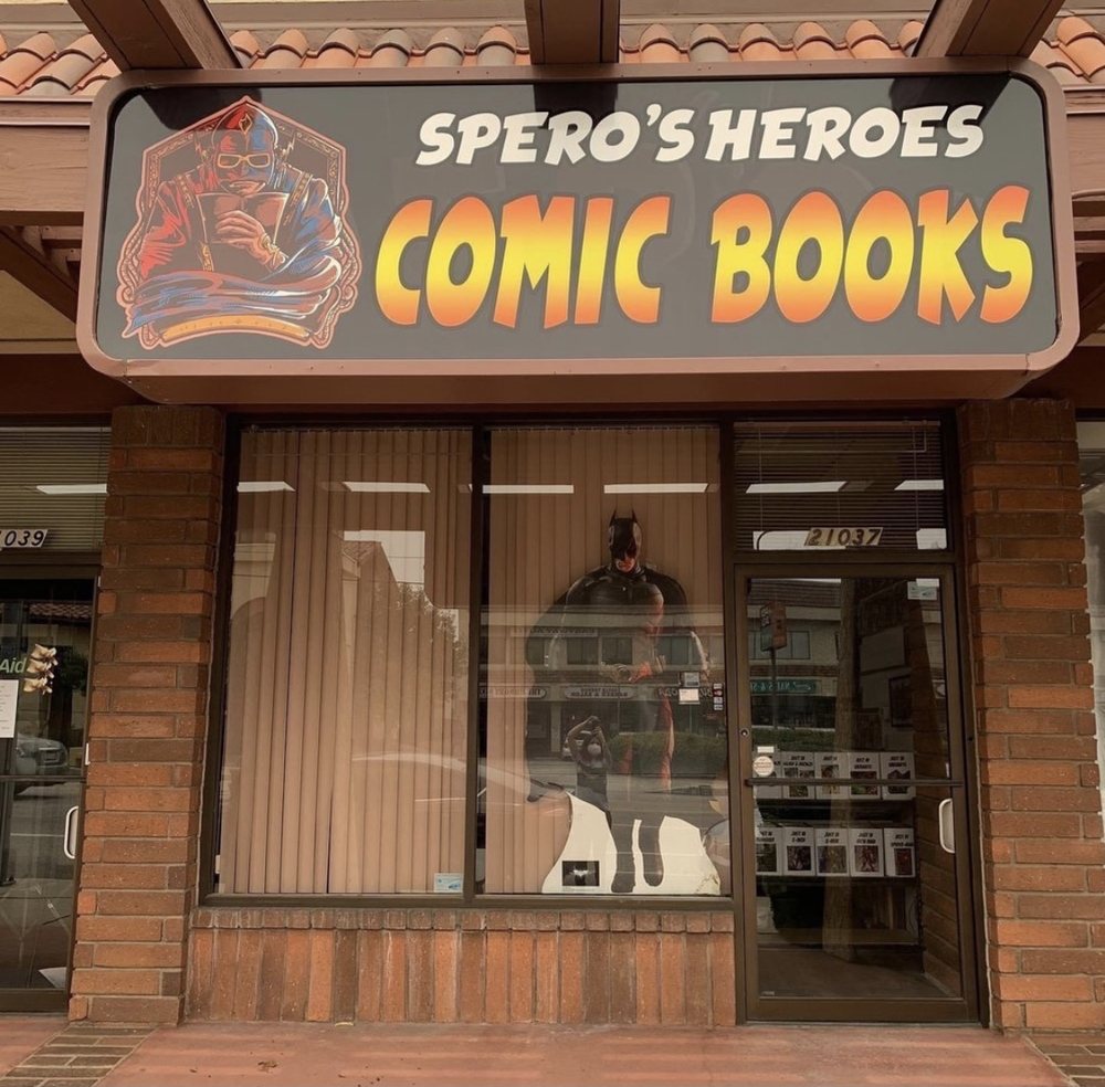 Spero’s Heroes Comic Book Store, California Roadtrippers