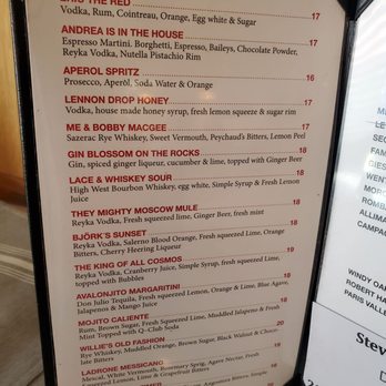 Nonni's Bistro - Menu - Modern European Near Me - Pleasanton, California