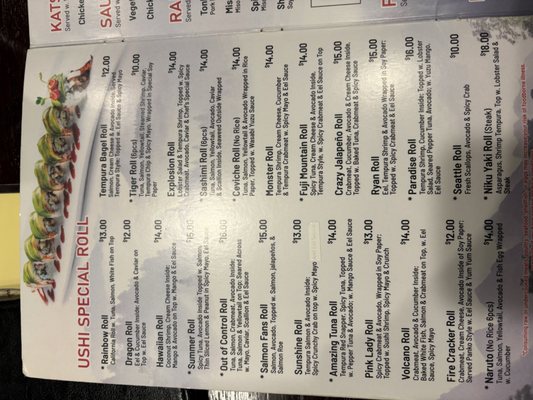 Menu photo 6 Sushi Ushi Valrico, FL