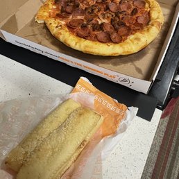 a pizza and a banana a pizza and a banana