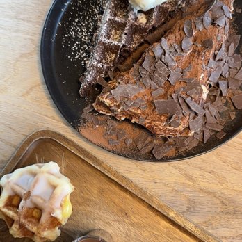 Nero Waffles - tiramisu waffle - Waffles Near Me - Vancouver, British Columbia Nero Waffles - tiramisu waffle - Waffles Near Me - Vancouver, British Columbia