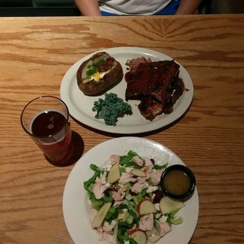 Bobby Q - Lunch sampler BBQ plate and chicken salad - Barbeque Near Me - Phoenix, Arizona