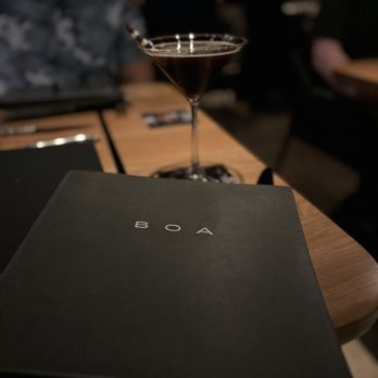 BOA Steakhouse - Espresso martini - Steakhouses Near Me - Austin, Texas