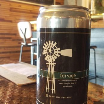 Forager Brewery - Crowler of Cloudy Daze (staff let us sample before we purchased) - Breweries Near Me - Rochester, Minnesota Forager Brewery - Crowler of Cloudy Daze (staff let us sample before we purchased) - Breweries Near Me - Rochester, Minnesota