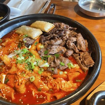 Jin Cook - Brisket Ddukbokki - Korean Near Me - Buena Park, California