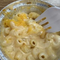 Sample of mac'n'cheese