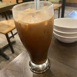 Thai iced coffee