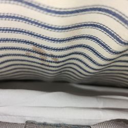 Amtrak Station - Menstruation stain on mattress in my "roomette".