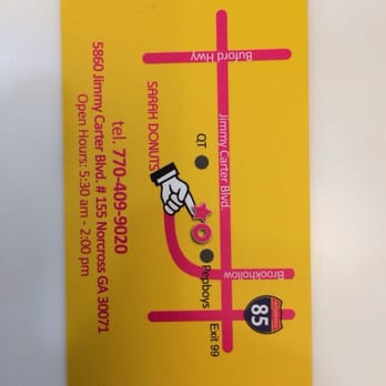 Sarah Donuts - Very easy to get to! - Donuts Near Me - Norcross, Georgia Sarah Donuts - Very easy to get to! - Donuts Near Me - Norcross, Georgia