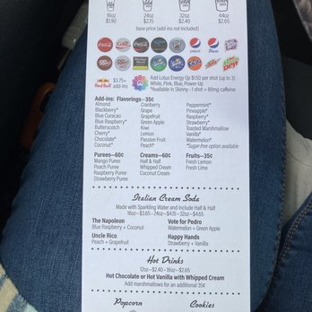 The Soda Shack - Menu page 2 - Beverage Store Near Me - Lubbock, Texas