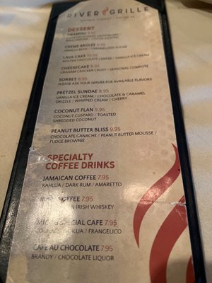 Menu photo 2 River Grille Easton, PA